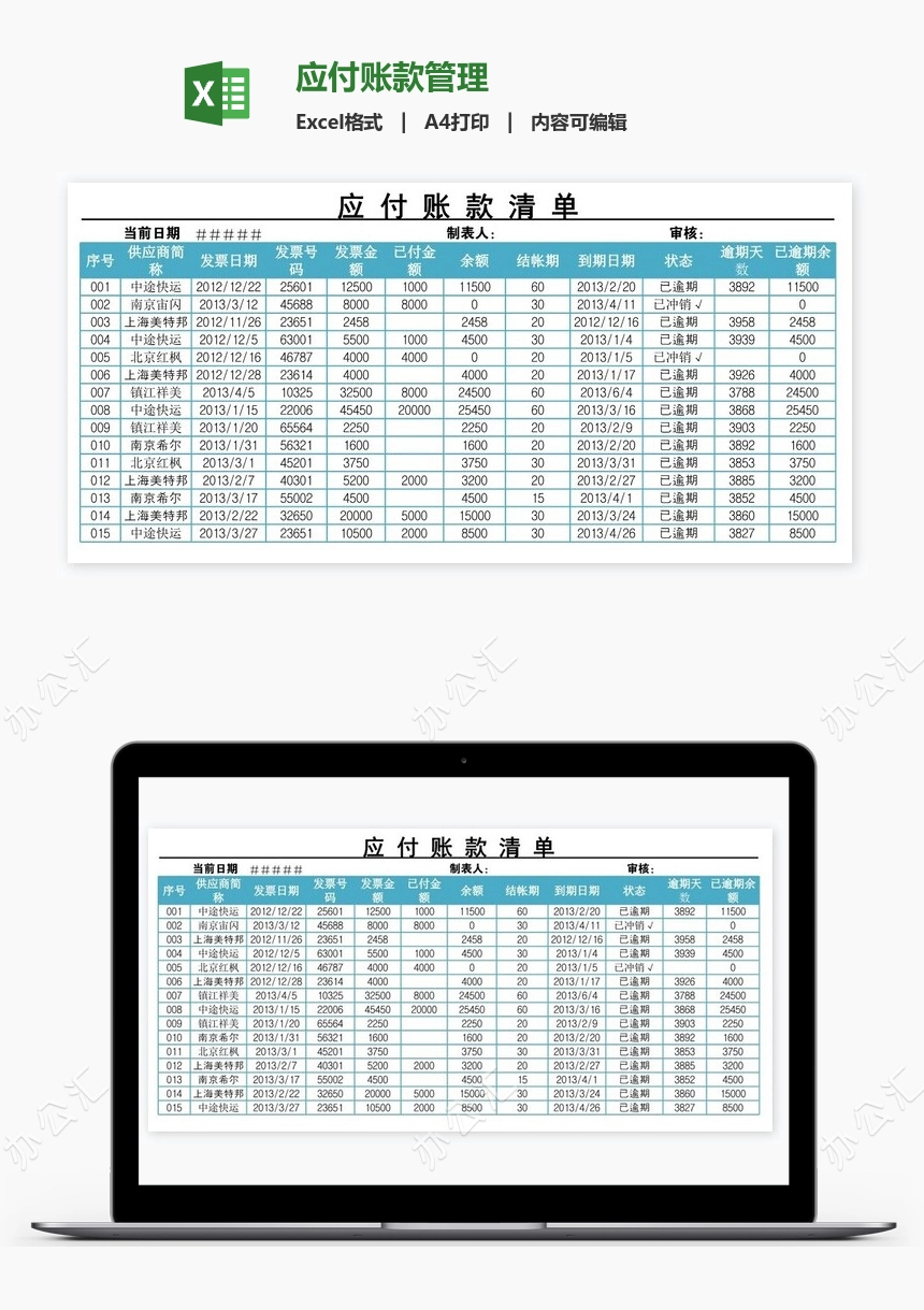 应付账款管理