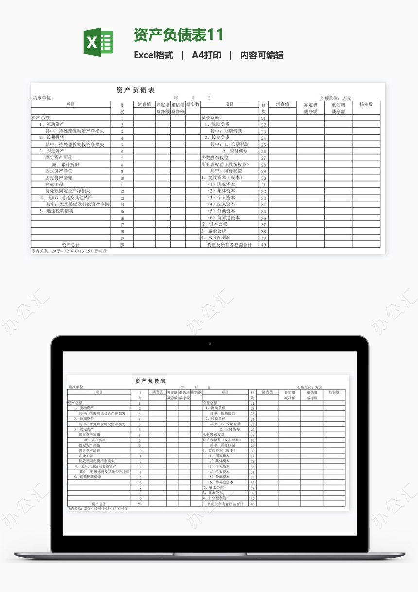 资产负债表11